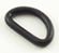 B-DR-01 0500 Black Plastic D-Ring